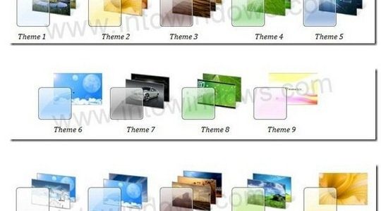 Full Official Windows 7 Themes Pack