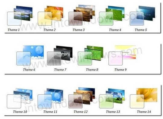 Download Free 14 Windows 7 Themes Pack
