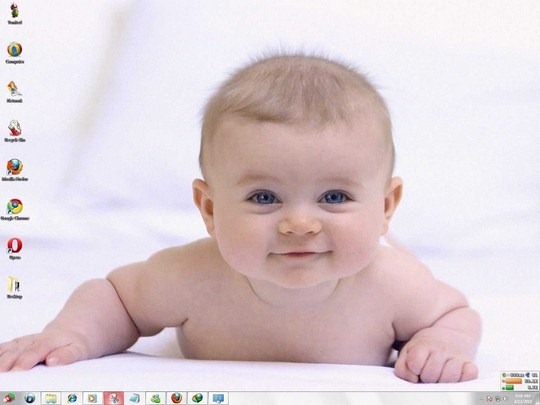 Download Free Babies Windows 7 Theme Cursors Icons Baby Sounds