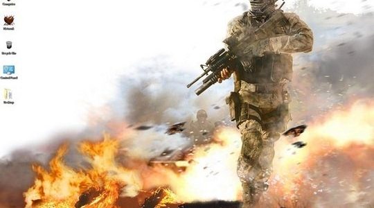 Modern Warfare 2 Windows 7 Theme