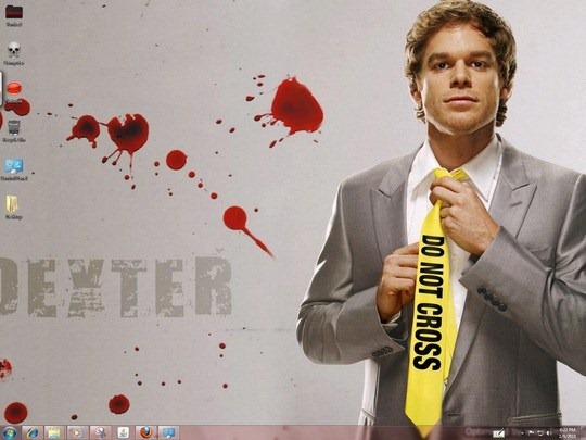 Download Free Dexter Windows 7 Theme With Dexter Sounds, Icons, Screensaver & Cool Cursors