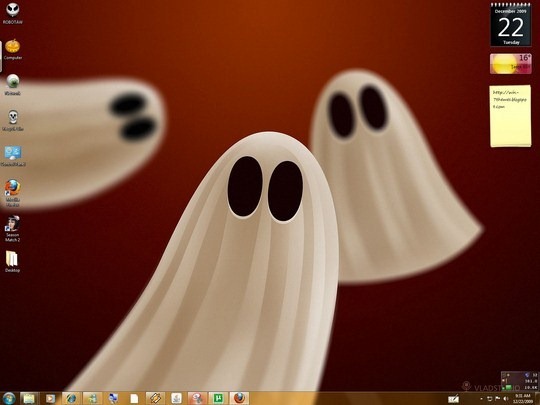 Download Free Halloween Windows 7 Theme With Halloween Icons And Sound
