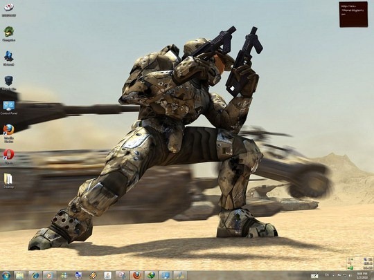 Download Free Halo Windows 7 Theme Icons Sounds Cursors ScreenSaver