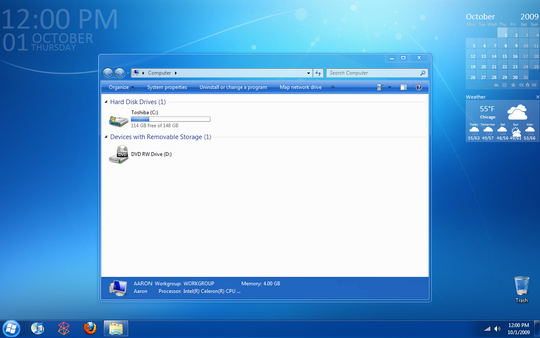 Download Free Harmony 7 Blue Windows 7 Theme 3rd Party