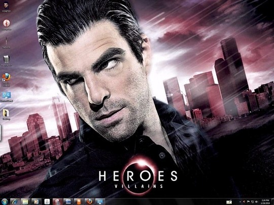 Download Free Heroes Windows 7 Theme With Heroes Sounds ,Icons & Cursors[10]