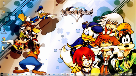 Download Free Kingdom Hearts Windows 7 Theme Cursors Sounds Icons Fonts