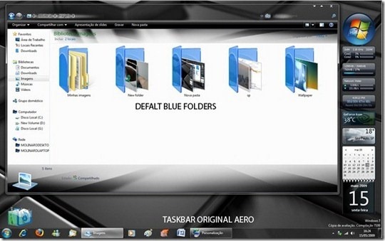 Download Free Seven Max Clear Live Black Edition Windows 7 Theme 3rd Party