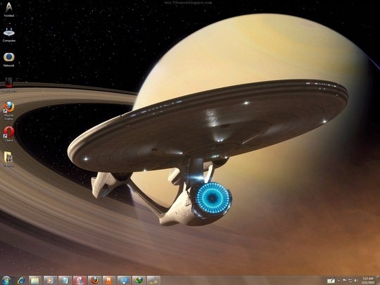 Download Free Star Trek Windows 7 Theme Icons Sounds Cursors