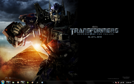 Download Free Transformers 2 Revenge of the Fallen  Windows 7 Theme