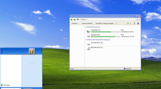 Windows XP Theme For Windows 7
