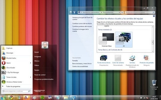 Download Free X2 Alpha Windows 7 Theme 3rd Party