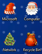Special Christmas Windows 7 Theme With Icons, Wallpapers, Cursors 7 Gadgets (2)