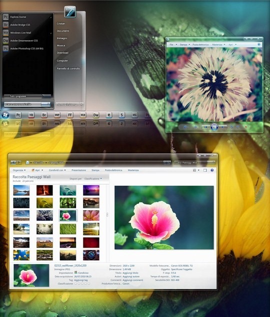 Download Free Cur7ed RC1.1 Windows 7 Visual Style