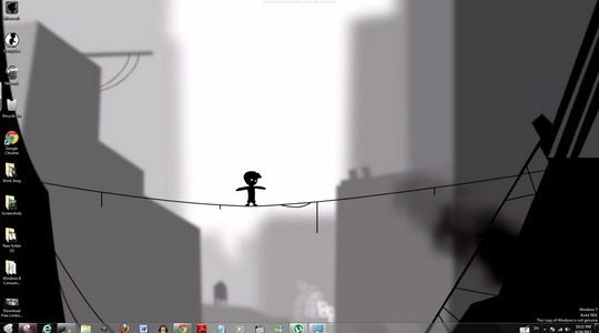 Limbo Windows Theme With Icons Sounds & Startorb