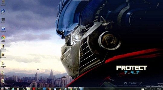 Transformers Windows Theme With Icons Sounds & Cursors