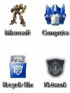 Transformers Windows 7 Theme With Icons Sounds & Cursors 1
