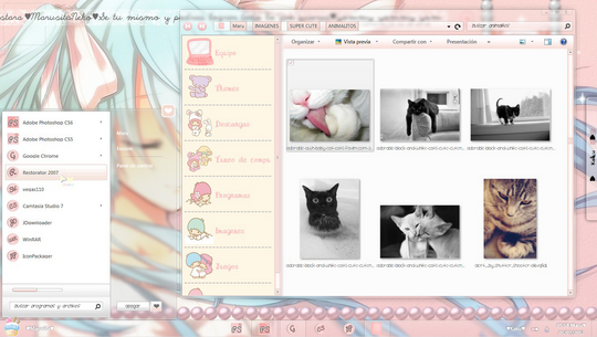 Download Free Pink Elune Windows 7 Visual Style