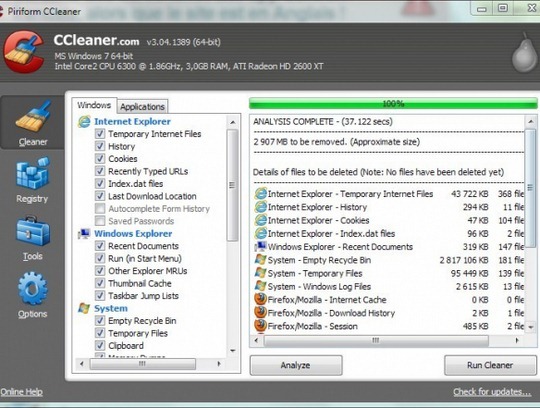 Download Free Keep Your Windows New & Clean With CCleaner Free Program