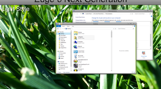 Edge8 Next Generation Windows 8 Visual Style