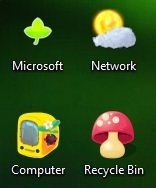 Download Free Green World Window Theme With Icons Cursors & Sounds 3