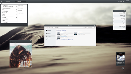 Download Free Space Blueberries 4.8 Windows 8 Visual Style