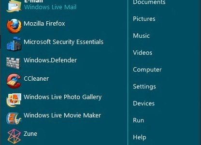 “ViStart” Free Startmenu For Windows 8 With Many Skins