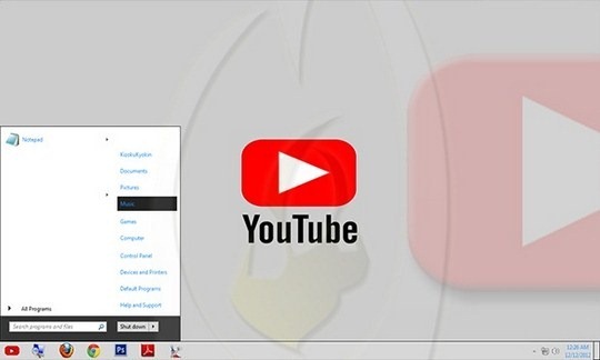 Download Free Youtube Windows 7 Visual Style