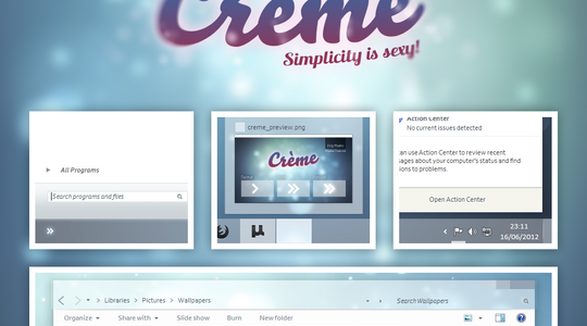 Crème Windows 7 Visual Style