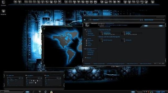 Requiem The Cyberfox Windows 7 Visual Style