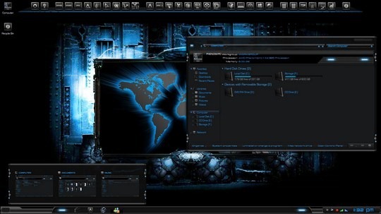 Download Free Requiem The Cyberfox Windows 7 Visual Style