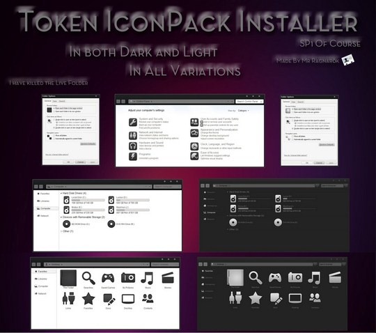 Download Free Token IconPack Windows 7 Installer
