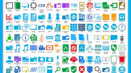 Metro Windows 8 Icon Pack
