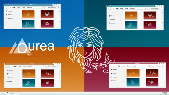 Download Free Ourea Windows 8 Visual Style