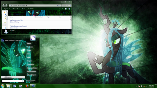 Download Free Queen Chrysalis Windows 7 Visual Style
