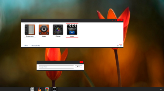 Incomplete Windows 8 Visual Style