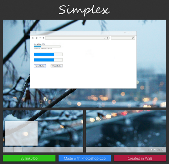 Download Free Simplex RC Windows 8 Visual Style