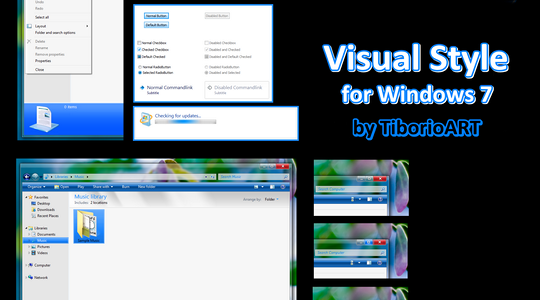 Aero Blueish 2.0 Windows 7 Visual Style
