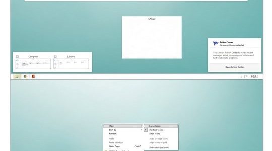 White Updated Windows 8 Visual Style