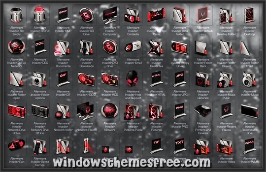 Alienware Red Icon Pack Free - Colaboratory