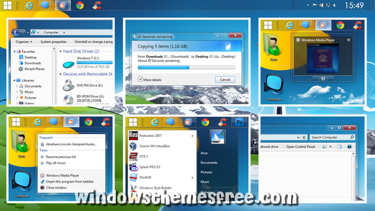 Download Free Aero Silver v2.0  Windows 7 Visual Style