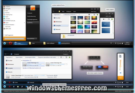 Download Free Obsidian Windows 7 Visual Style