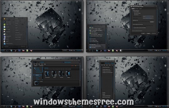 Download Free RoBoTs Windows 7 Visual Style