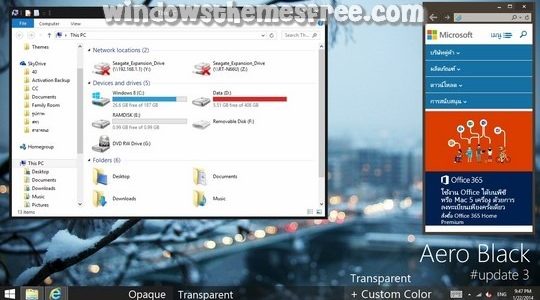 AeroBlack Windows 8 Visual Style