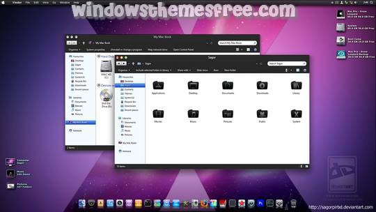 Download Free Dark Leopard Windows 8 Visual Style