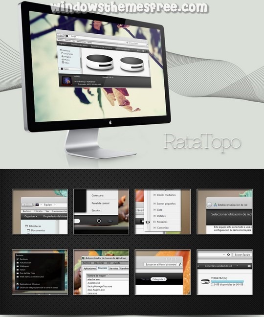Download Free Rata Topo Windows 7 Visual Style