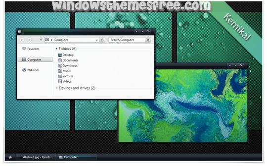 Download Free Kemikal Windows 8 Visual Style