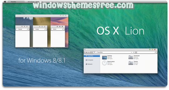 Download Free Lion Windows 8.1 Visual Style