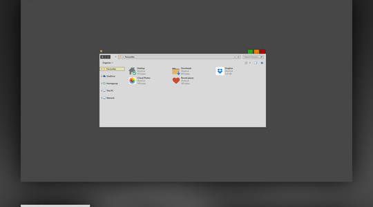 Corp Windows 8.1 Visual Style