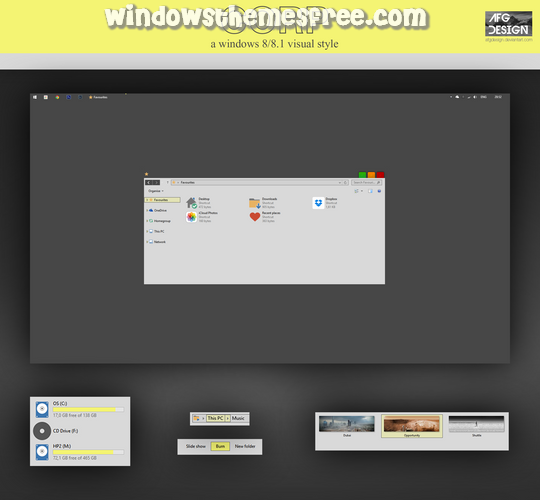 Download Free Corp Windows 8.1 Visual Style
