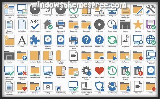 Download Free Symbiosis Windows Icons Pack